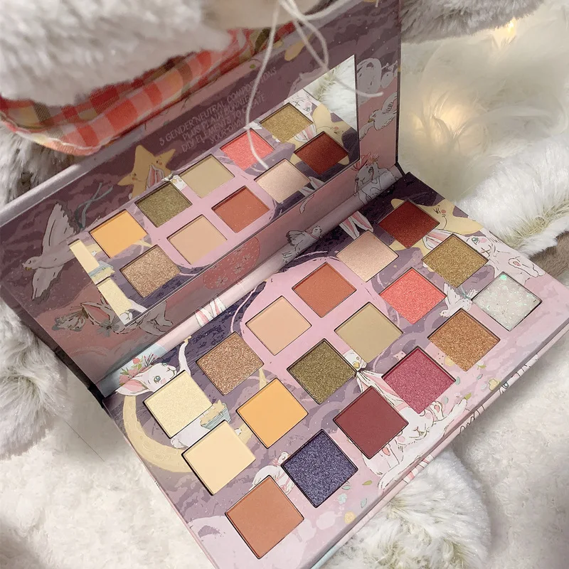 

18 Color Girl Nude Eyeshadow Pallete Beauty Glitter Shadows Long-lasting Easy To Wear Natural Waterproof Brand Makeup Cosmetics