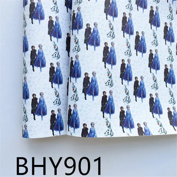 BHY901 Персонаж Фильма 1 лист 20*33 см А4 Мультфильм искусственная кожа Snythetic лист viny ткань BHY979 - Цвет: BHY901