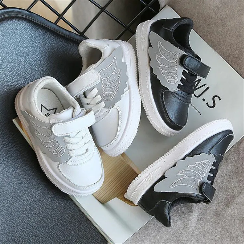 

Autumn Boys Girls Fashion Sneakers Baby/Toddler/Little Kids Leather Trainers Children School Sport Shoes Soft Running Shoes