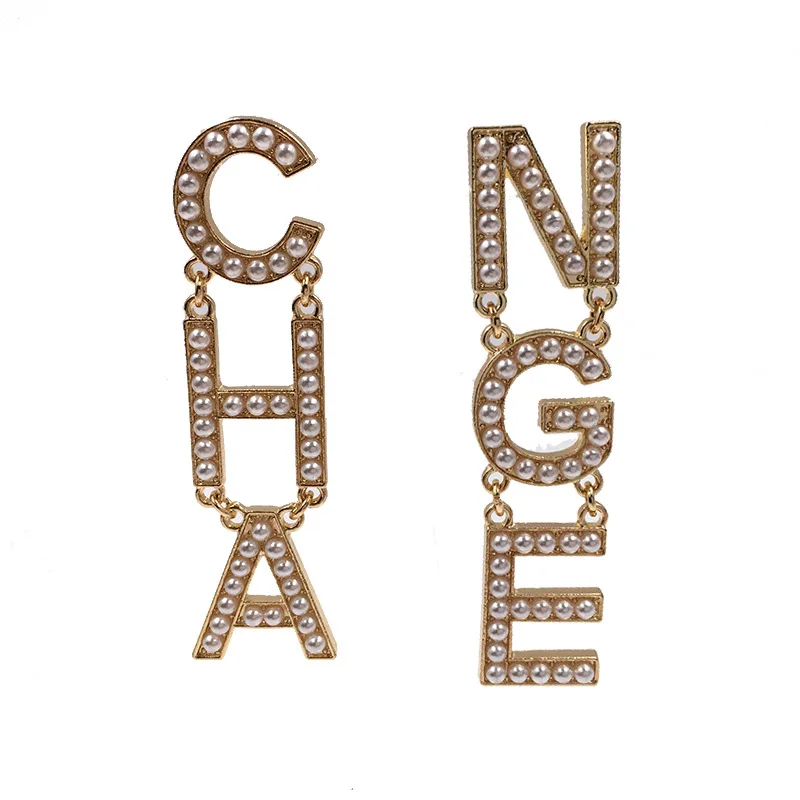 Женские серьги подвески с белым жемчугом|Серьги-подвески| |