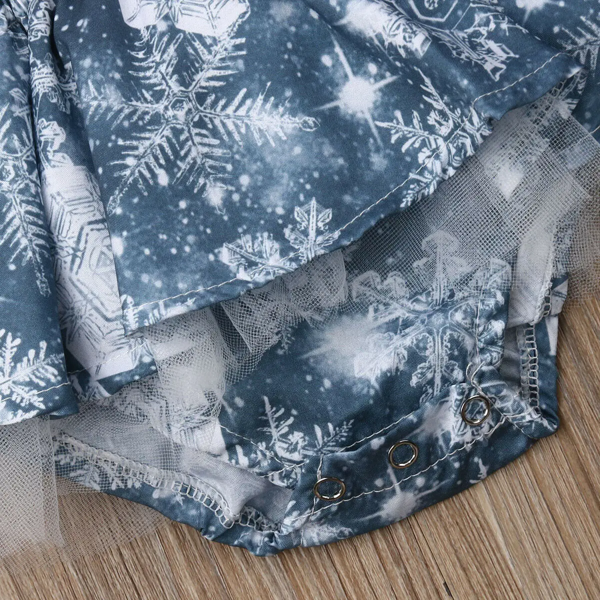 Новая Одежда для маленьких девочек Комбинезон с кружевным гофрированным