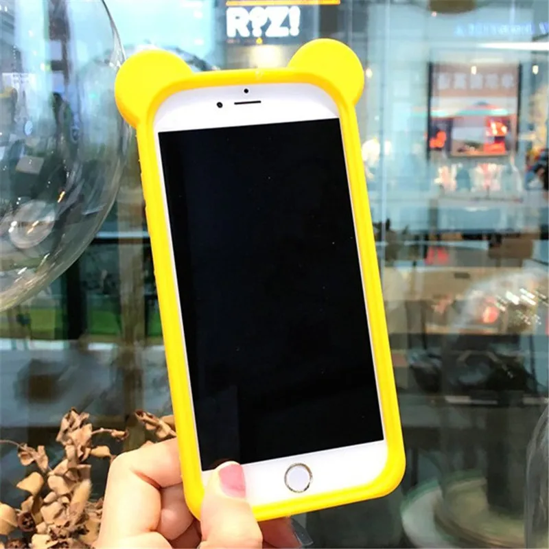 Роскошный 3D милый мультяшный Тигр Розовый Свинья чехол для iPhone 6 6S 7 8 Plus