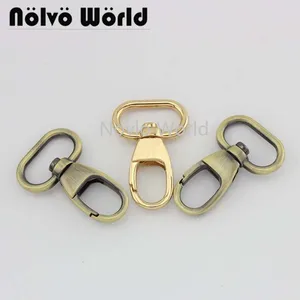 Мир Nolvo 5-20-34 шт., 4 цвета, 40*20 мм, дюйма, металлические пряжки, вешалка для ошейника собаки, блестящие зажимы, крючки для рукоделия