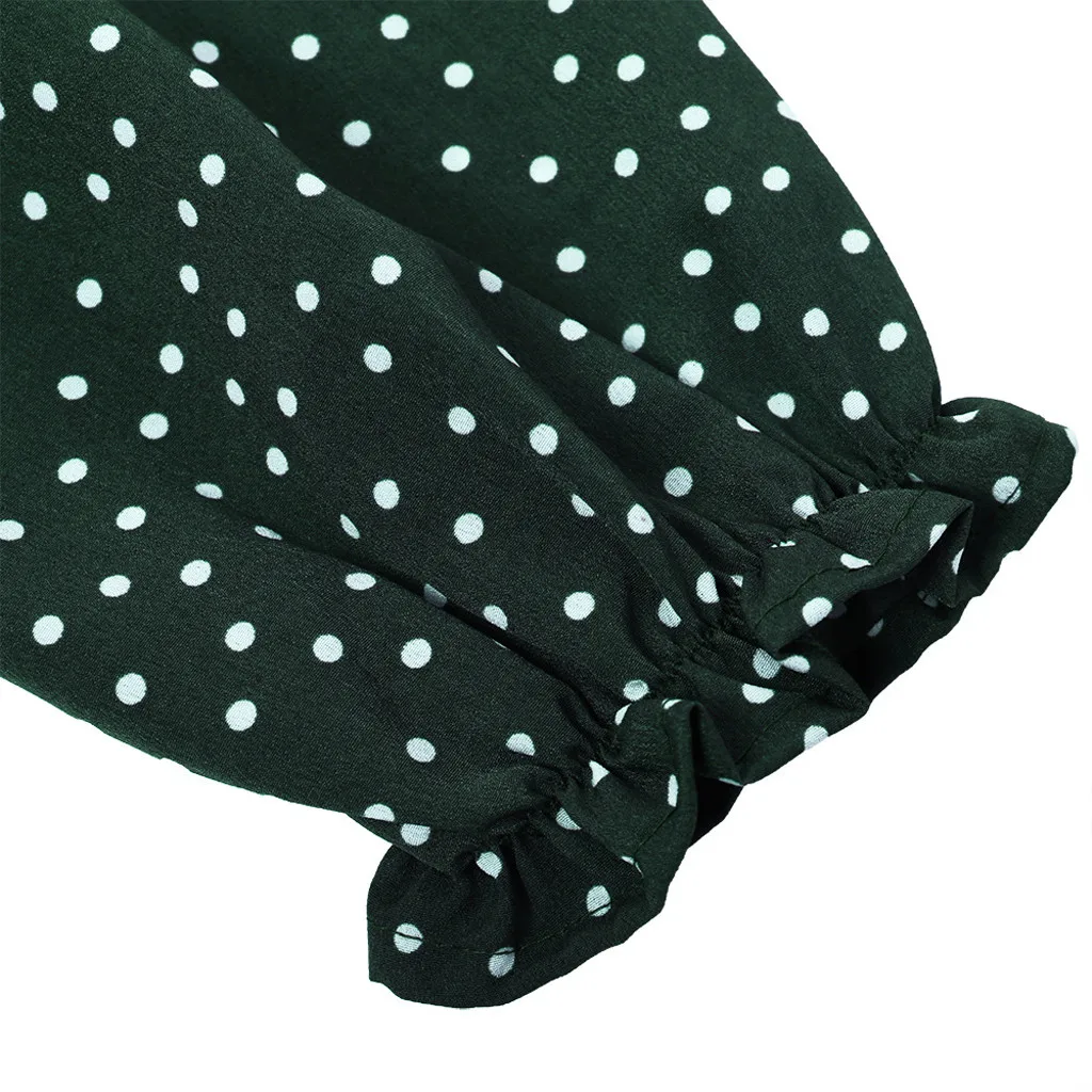 Зимнее платье для женщин модное с воротником-стойкой принтом оборками высокой