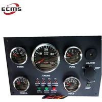 marine engine dashboard compatible with all marine dashboards 12v 24v speed water temperature oil pressure fuel sensor