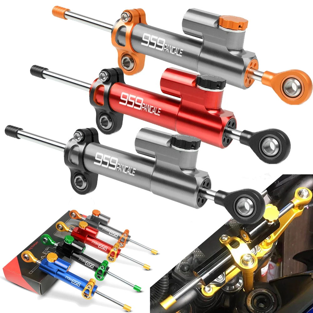 Универсальные алюминиевые аксессуары для мотоциклов демпфер стабилизация руля