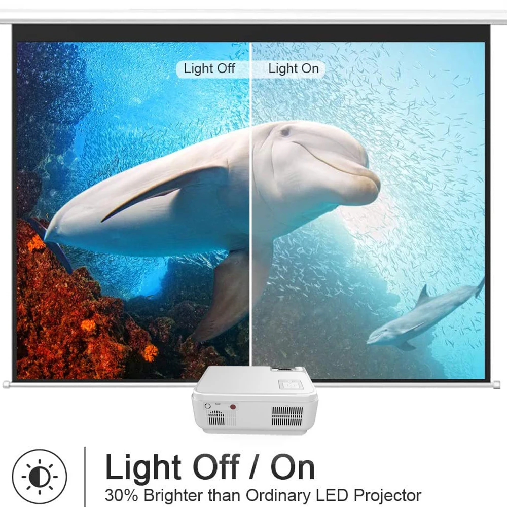 Проектор CRENOVA C50 Full HD 4K 1920x108 0P LCD Smart Android Wifi LED Видео Домашний кинотеатр 1080P проектор