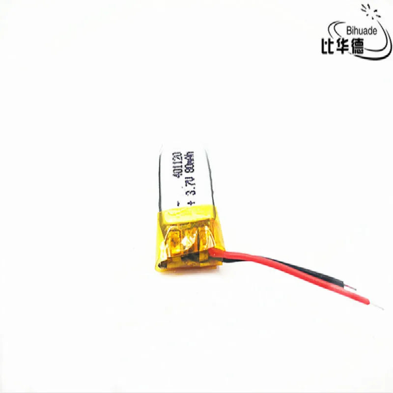 1/2/4 шт. 3 7 В аккумуляторная литиевая батарея 401120 80 мАч для MP3 MP4 Bluetooth Колонка