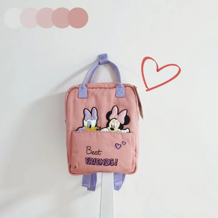 21*20*10 cm Disney baby girls Minnie cartoon 3 D princess Backpacks  boys Mickey handbag shoulder bag gift