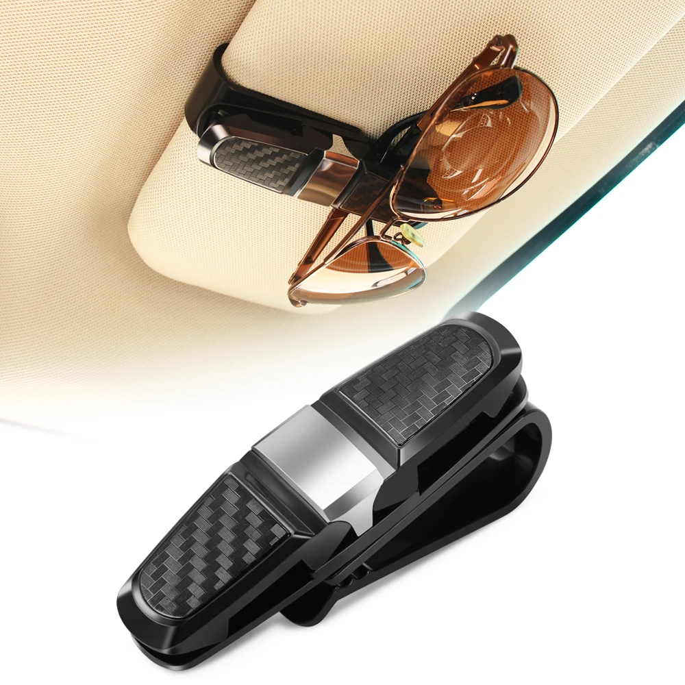 Авто солнцезащитный козырек очки солнцезащитные Зажим для Renault Koleos Clio Scenic Megane RS