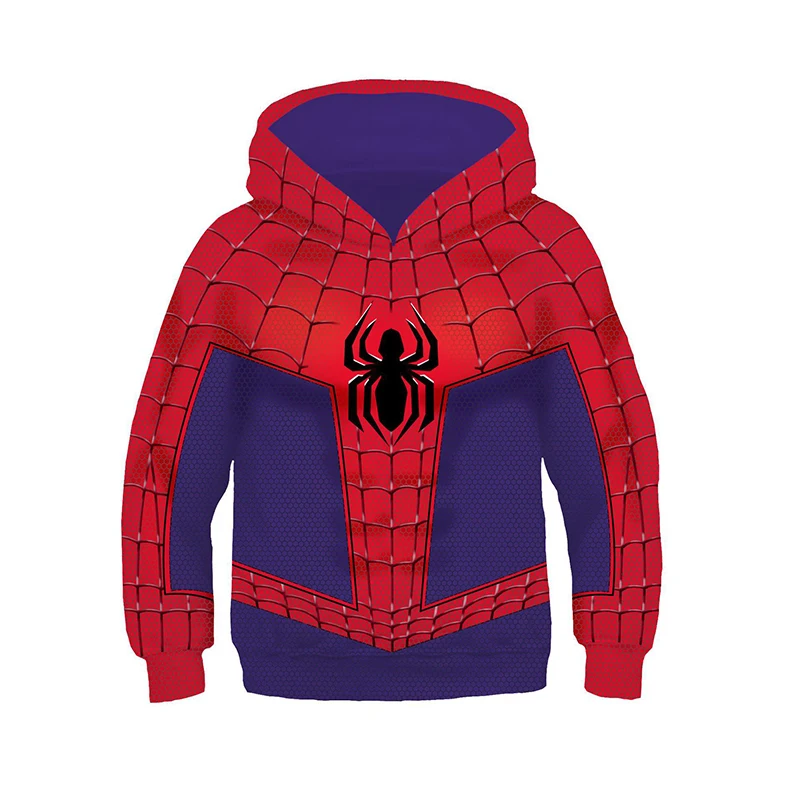 Spider Man Hoodies C Толстовки с капюшоном для мальчиков, толстовка с человеком-пауком, детская спортивная одежда с изображением машины самолеты, костюм супергероя для маленьких мальчиков, костюм для Хэллоуина, макияж Базза Лайтера - Цвет: Spider Man Hoodies C