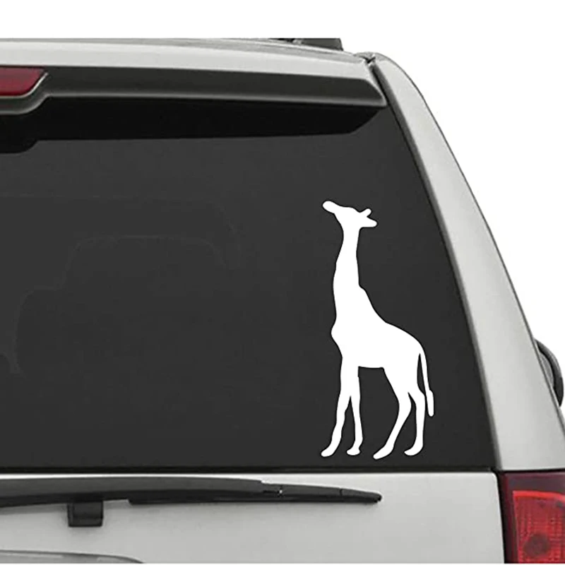 

Seek Racing Giraffe Decal CAR Truck Window Bumper Sticker Animals Outdoors Wilderness