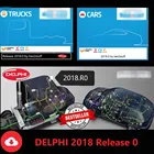 Программное обеспечение для Delphi 2018.R0, DVD 2018 CD, активация 2018,0, для автомобилей и грузовиков