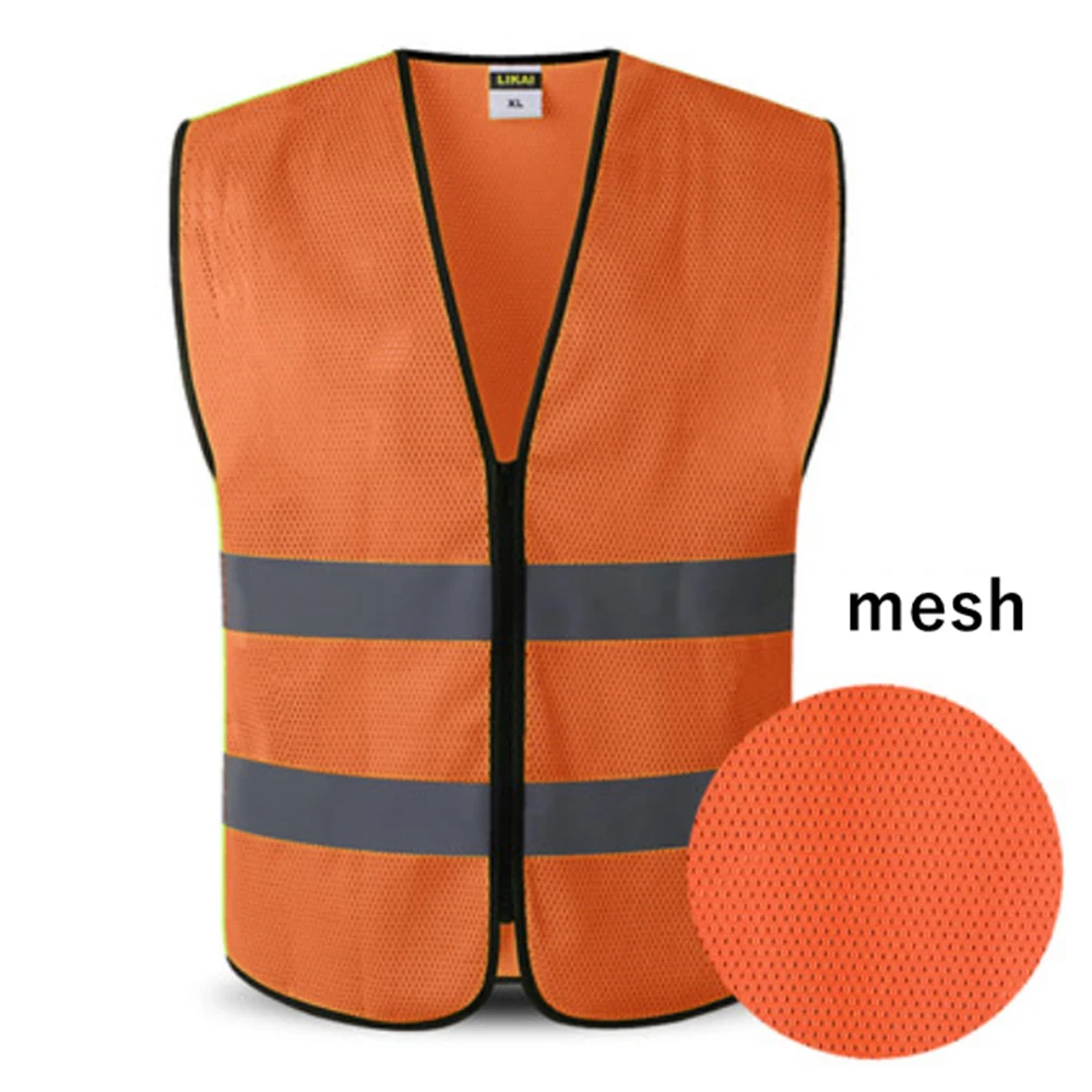 Защитный жилет велосипедный Светоотражающий Жилет высокой четкости синий