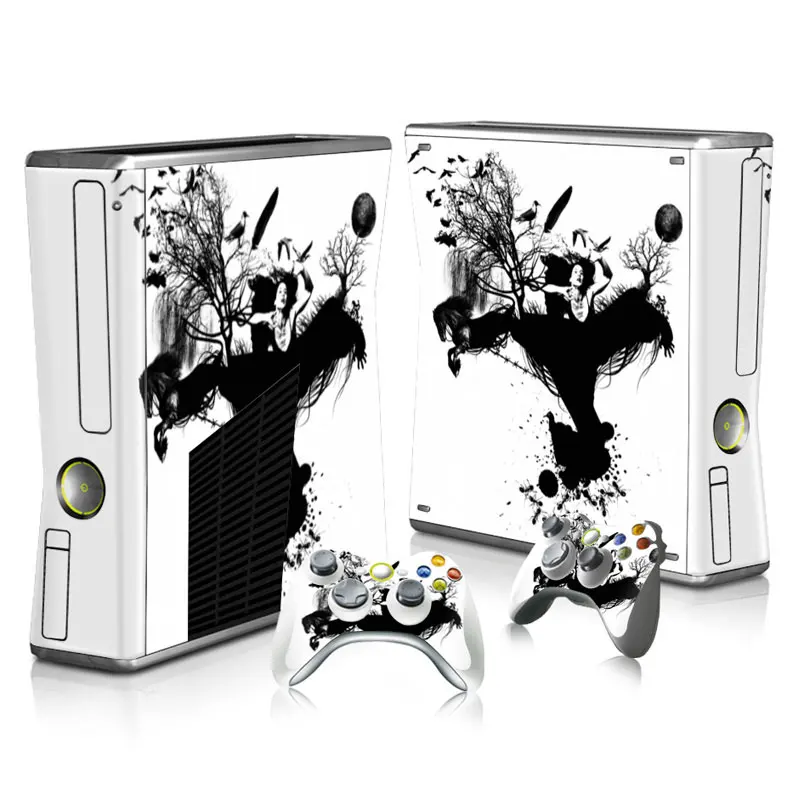 Больше стикеров для оформления интерьера виниловая наклейка Xbox360 тонкая и на 2