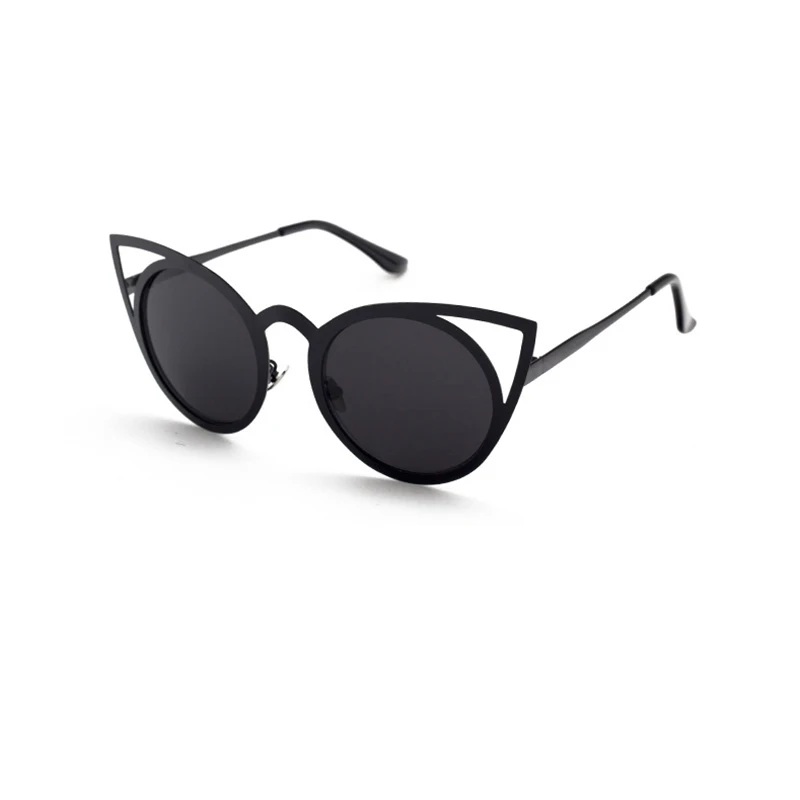 Красивые сексуальные солнцезащитные очки кошачий глаз Женские Ретро зеркальные