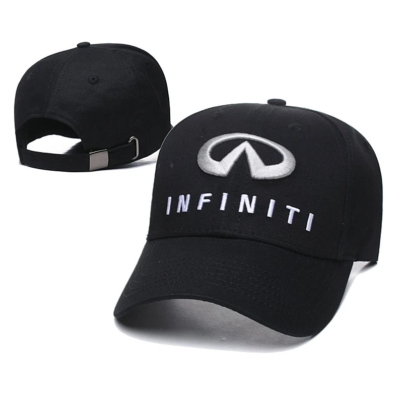 

New INFINITI Car Fashion Design Baseball Caps Mens Womens Sports Hat Travel and Trip Sunshade Hat Available Peaked Caps