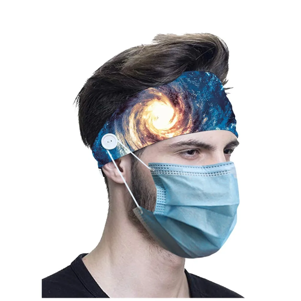 Аксессуары для маски повязка на голову с кнопкой держателя защита ношения ушей
