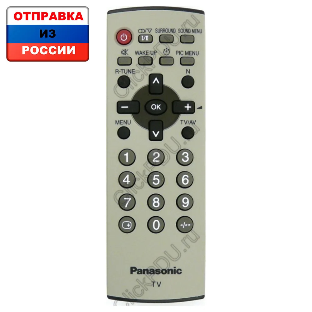 Пульт Panasonic EUR7717010 orig CT-F2136LC/TC-21FG10T/TC-21FJ10T/TC-21FS10T/TC-21FS10TU/TC-21FX10TS/TC-21FX20TS/TC-21FX30L |
