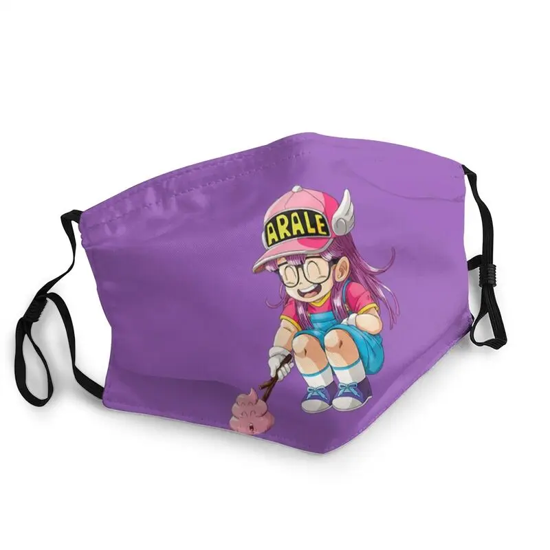 

Arale Norimaki And Dr Slump Design Mask Adult Dr. Slump Mouth Face Mask Anti Haze Dust Protection Cover Respirator Mouth-Muffle