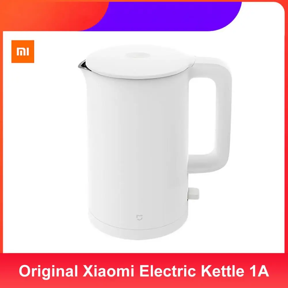 

Xiaomi Electric Water Kettle 1A Stainless Steel Electric Kettle 1.5L Smart Temperature Control Instant Heating Automatic Teapot