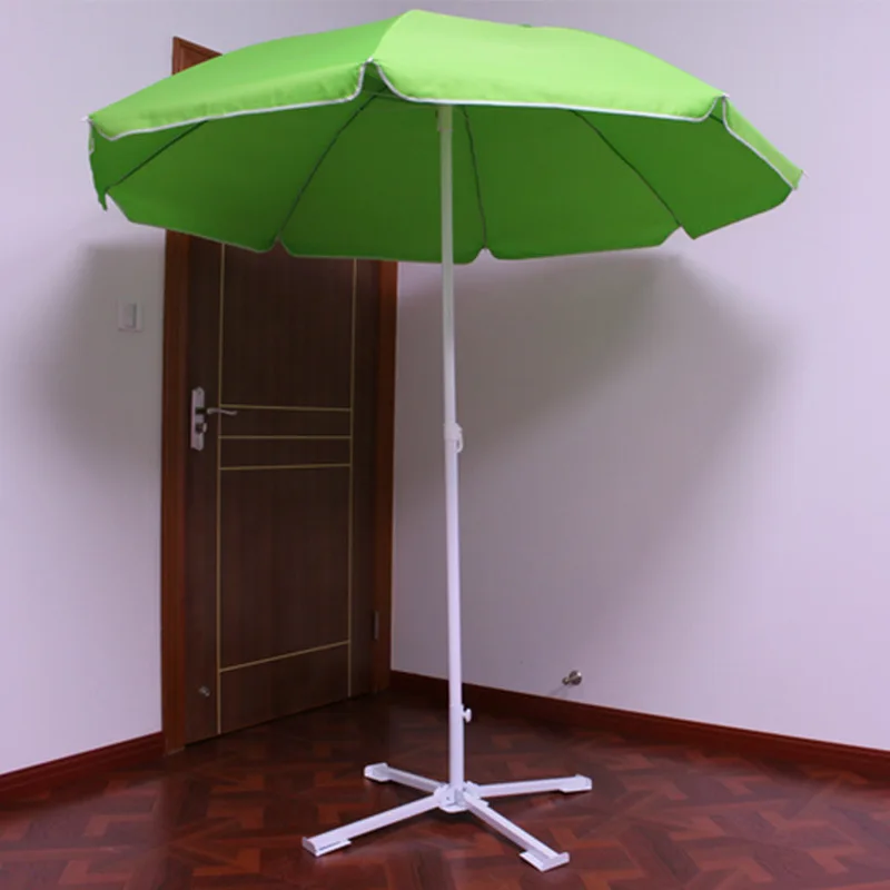 구매 야외 태양 우산베이스 스탠드, 휴대용 해변 파티오 낚시 파라솔 그라운드 브래킷 접이식 고정 우산 홀더 3.4cm 폴