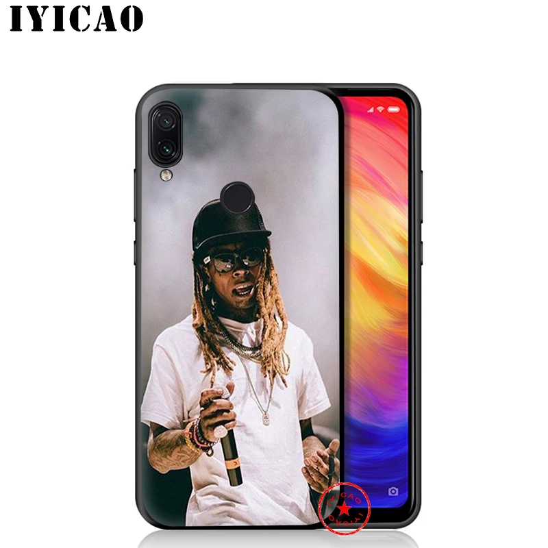 Мягкий силиконовый чехол IYICAO Lil wayne для Xiaomi Redmi Note 8 7 6 5 Pro 5A 4X |