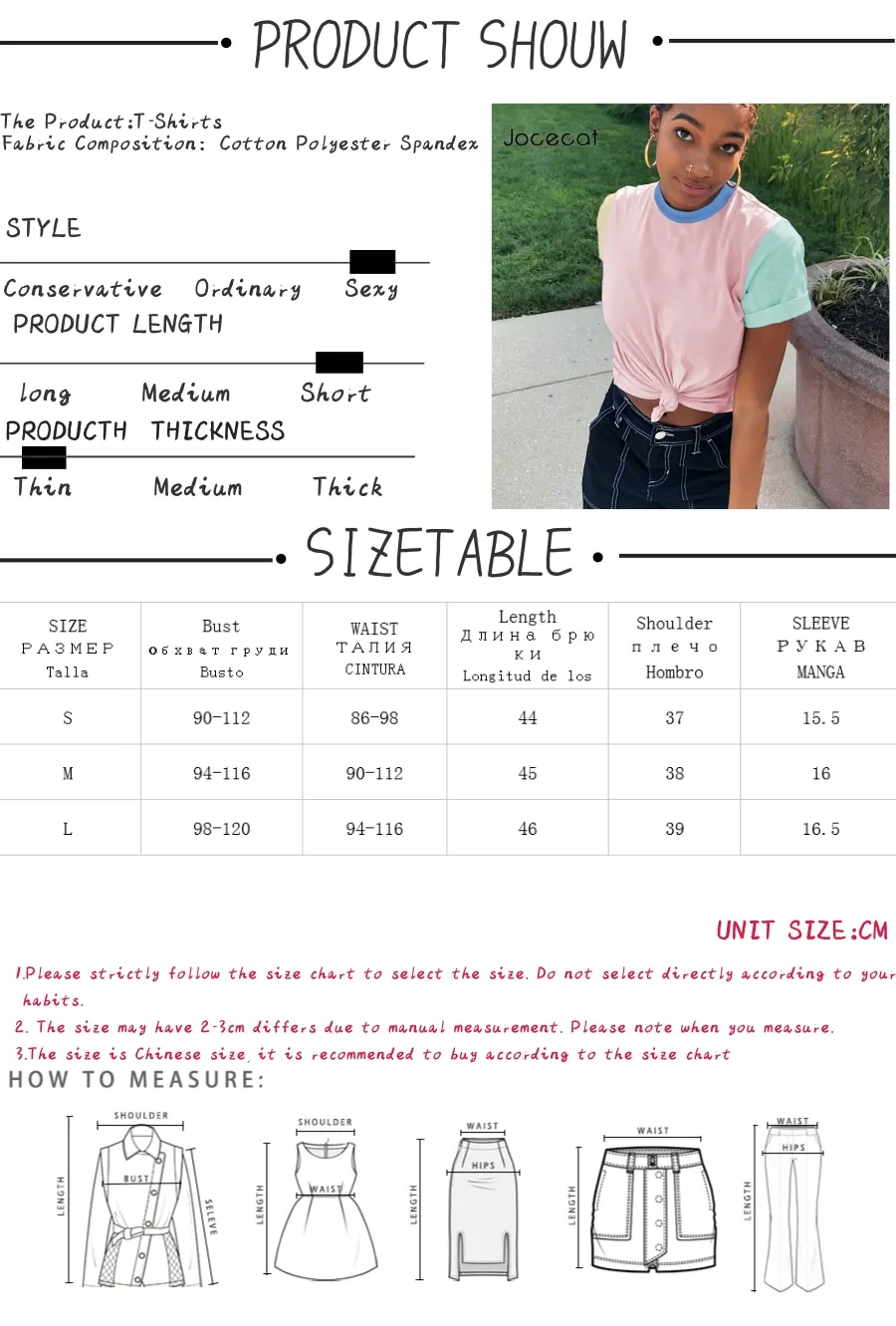 

2020 Summer Macaron Colorblock Cute Crop Top Short Sleeve T-Shirt Women Casual Basic Streetwear Top Tees Harajuku