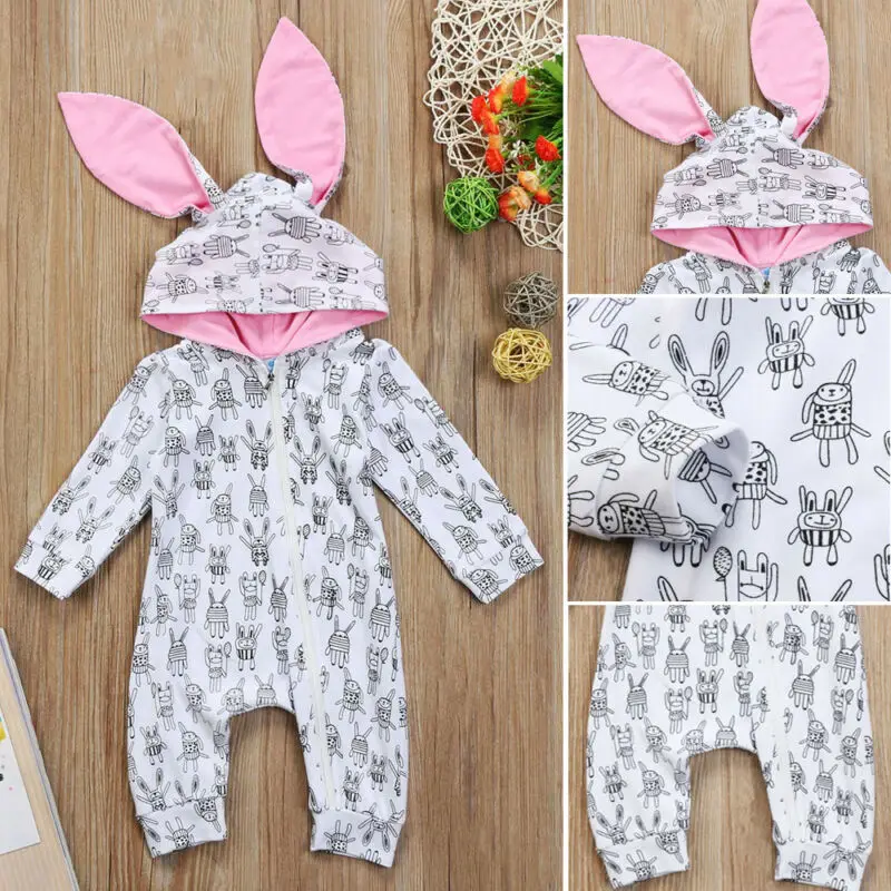 Pudcoco/2019 г. Зимние детские комбинезоны пальто Одежда для младенцев с принтом