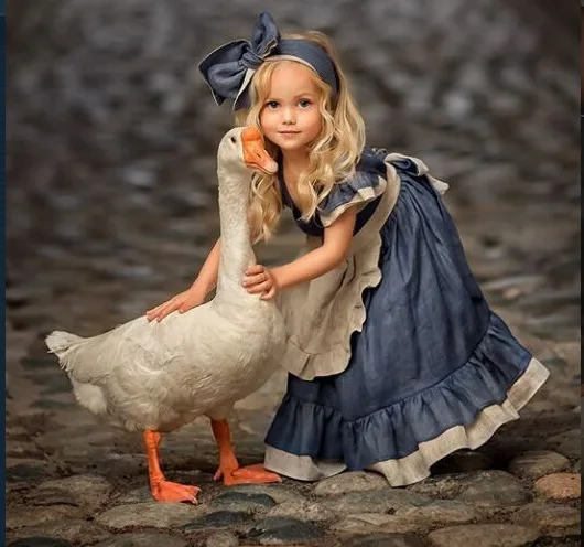 Испанская одежда для малышей платье принцессы маленьких девочек Robe Fille Vestidos Infantil