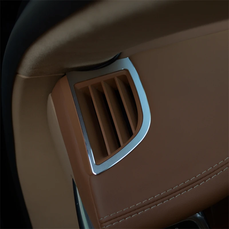 

CNORICARC Dashboard Air Conditioning Outlet frame sequins decoration cover trim for Porsche Panamera Cayenne Aluminium alloy