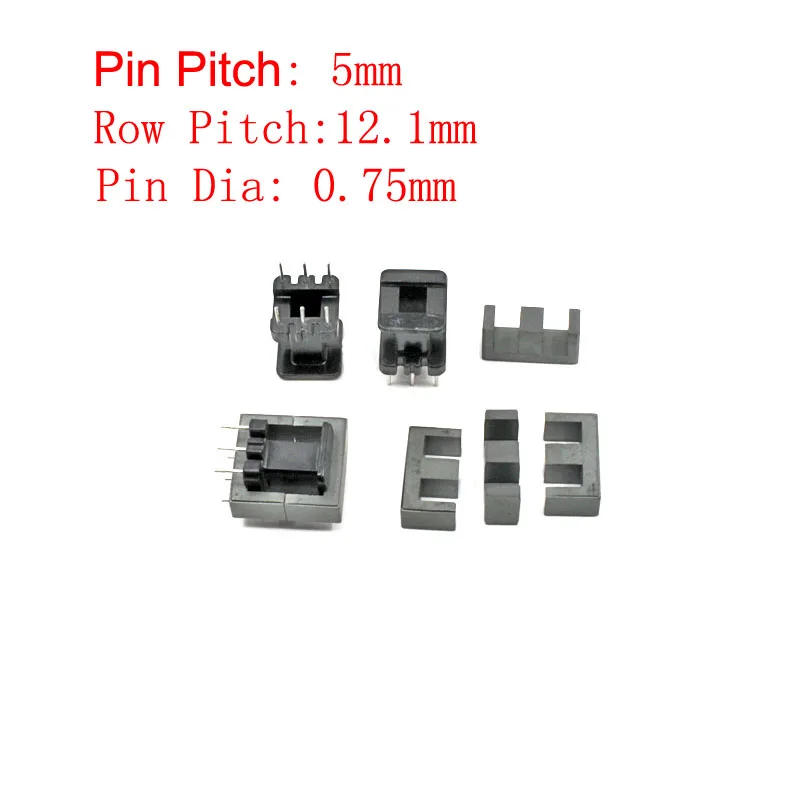 20 компл./лот EE20 PC40 ферритовый магнитный сердечник и 3-х контактный+ 3 штыря пластиковая катушка по индивидуальному заказу Высокая частота напряжения трансформатор