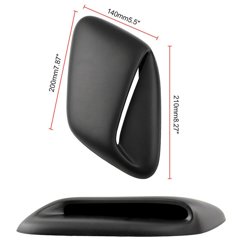 1 пара матовый черный чехол для автомобиля вентиляционное отверстие FRP стильный