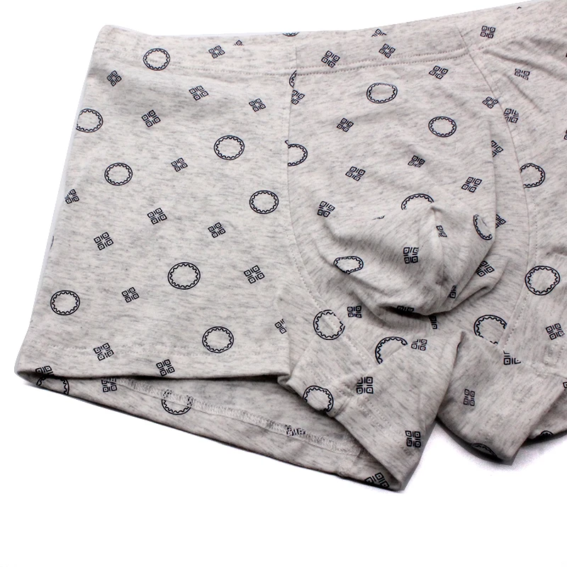 Мужское нижнее белье боксеры антибактериальное мужские точечный узор светло