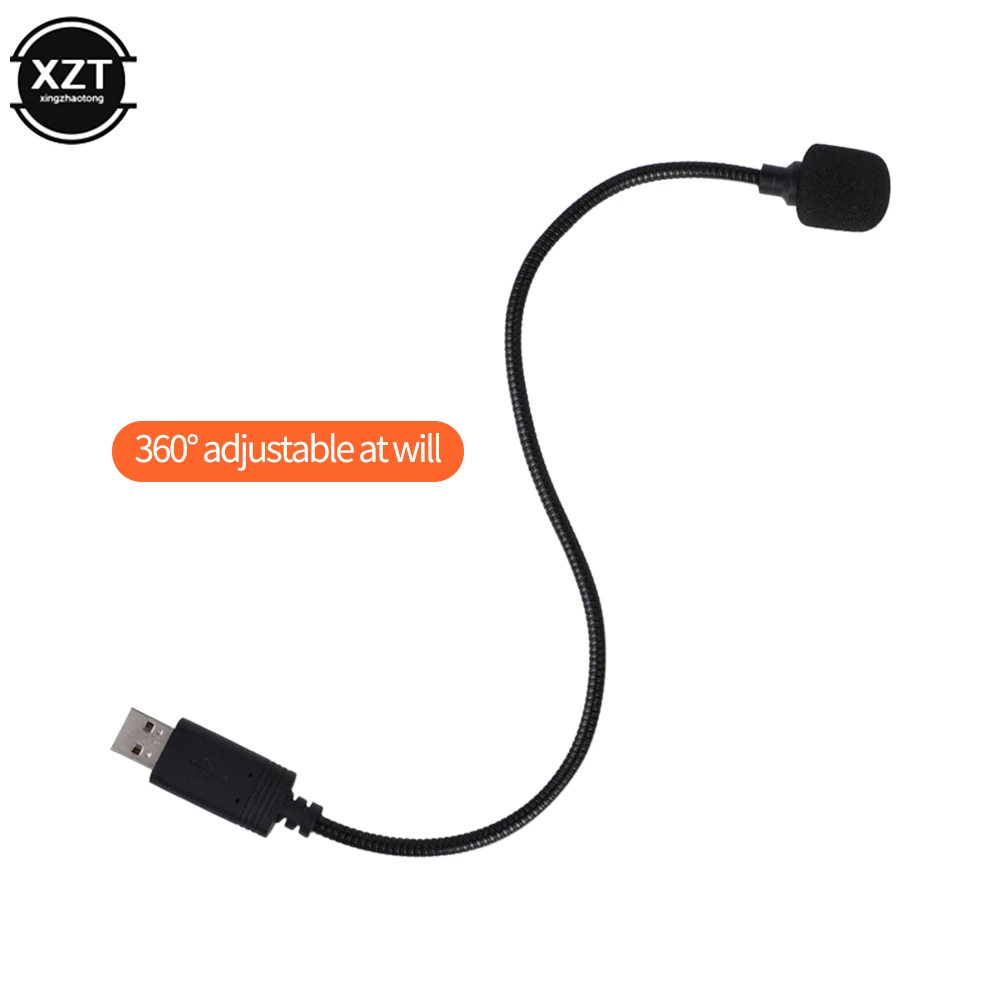 USB Flexible Microphone Mic Portable Studio Speech Audio External for PC Computer Laptop Mac | Электроника