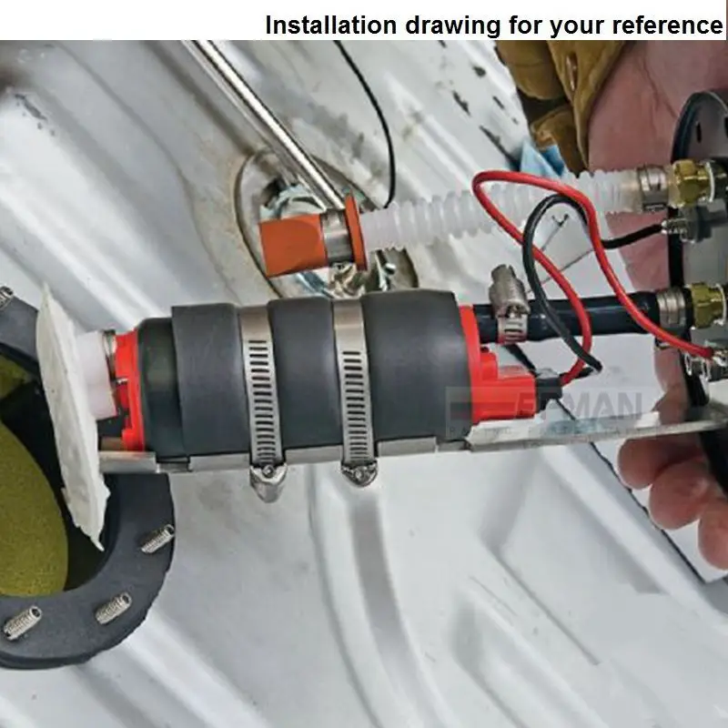 Высокопроизводительный топливный насос F20000169 255LPH 320LPH для тюнинга гоночных