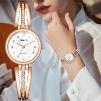 rose gold luxury fashion women bracelet watches qualities diamond ladies quartz wristwatches stainless steel silver woman gifts