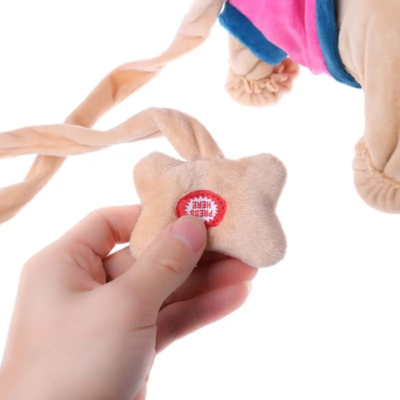 

Electronic Pet Robot Dog Zipper Walking Singing Interactive Toy With Bag For Children Kids Birthday Gifts GXMB