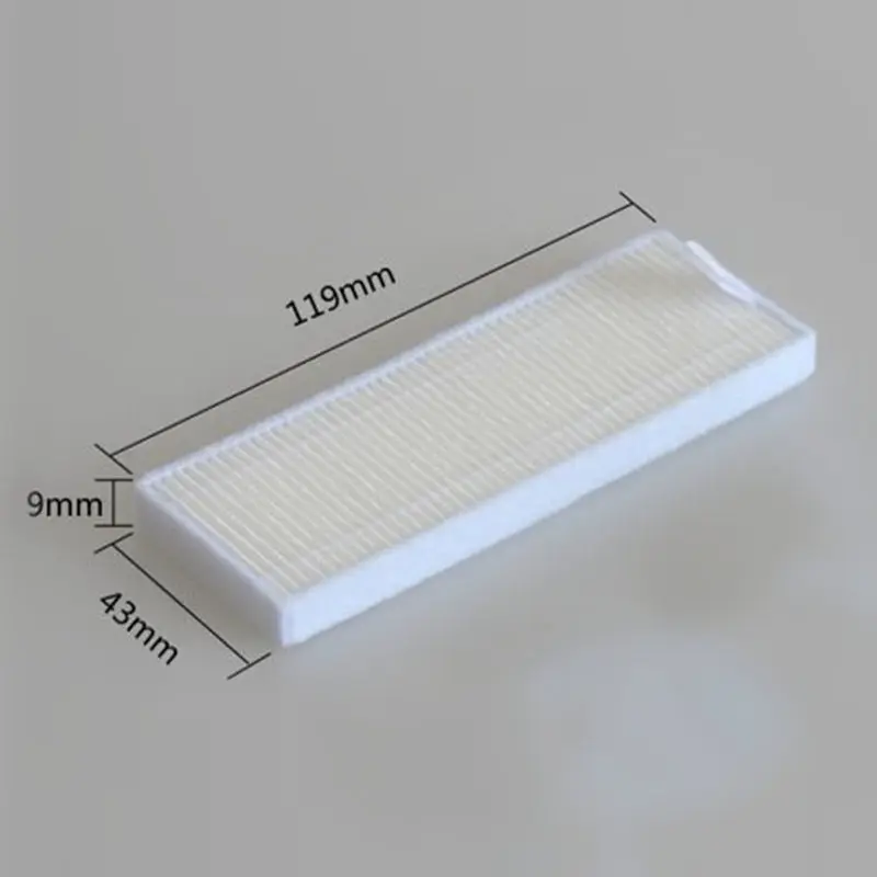 Основная щетка, боковой фильтр HEPA и тряпка для мопа для робота-пылесоса Cecotec Conga 1790 Ultra Titanium.