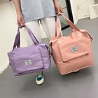 сумка женская 2021 модные женские сумки на плечо, водонепроницаемая сумка из ткани Оксфорд для покупок, складная вместительная тренировочная дорожная сумка для спортзала