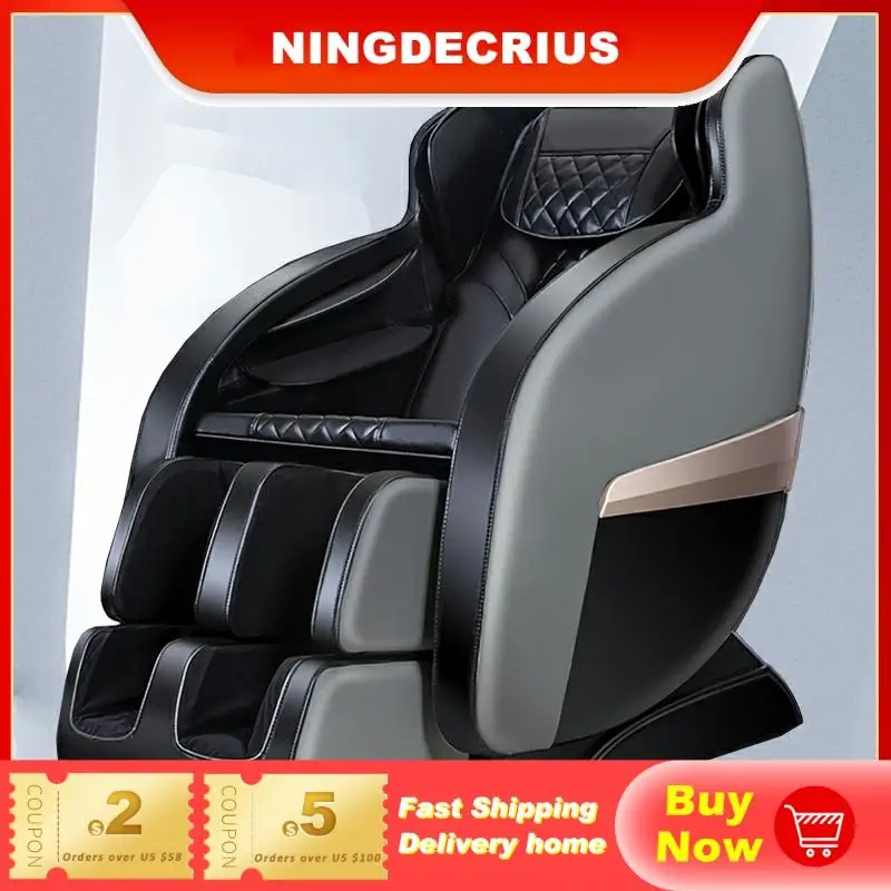 ????? Ogamacriusホーム指圧加熱マッサージチェア4Dゼロ重力フルボディ足裏bluetooth音楽kneakingマッサージ