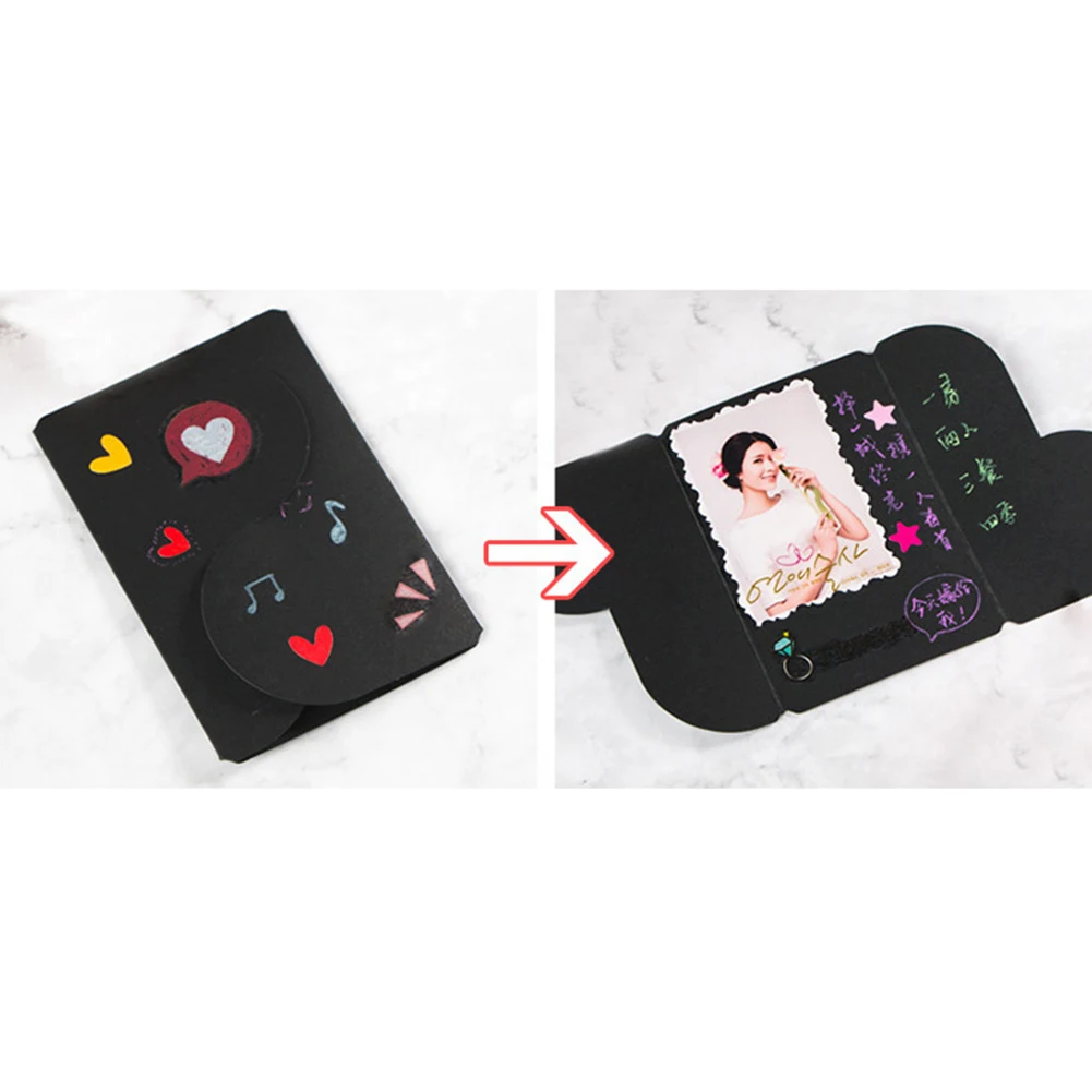 Шестигранный многослойный DIY памяти скрапбук фотоальбом коробка Валентина Свадебный Подарок