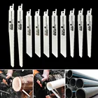 Полотно для сабельной пилы, биметаллическое, Высокопрочное, по дереву, 10 шт.