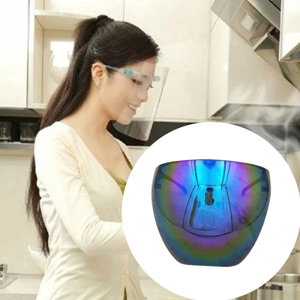 

Men's Women's Faceshield Protective Glasses Goggles Safety Blocc Glasses Anti-Spray Mask Protective Goggle Glass Sunglasses