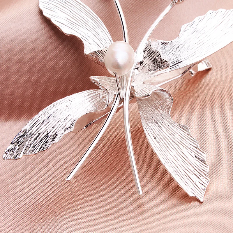 Мода бабочка шпилька простой сплав девушка заколка для волос невесты аксессуары