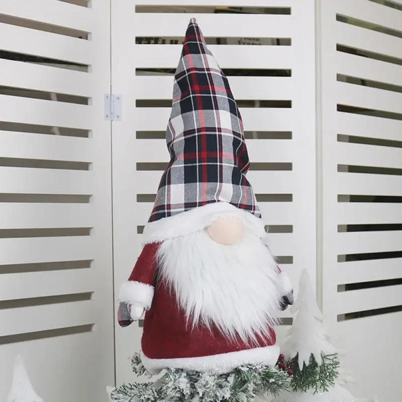 

26 Inch Christmas Tree Topper Gnome Swedish Tomte Gnome Christmas Ornaments Holiday Party Home Decor