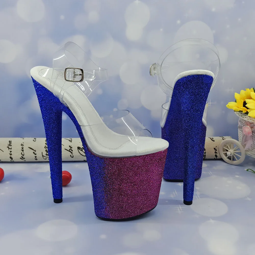 Женские босоножки на платформе Leecabe 8 дюймов/20 см обувь высоком каблуке для