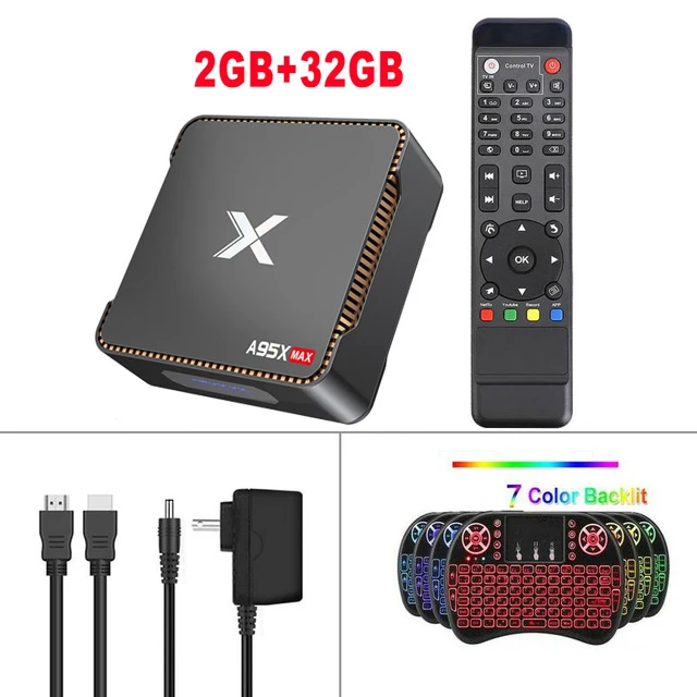 2GB32GB Add I8 Запись видео Smart Box tv A95X MAX X2 ТВ Медиаплеер 4K HDR двухдиапазонный Wifi Bluetooth 1000M Android 8,1 Amlogic S905X2 ТВ приставка - Цвет: 2GB32GB Add I8