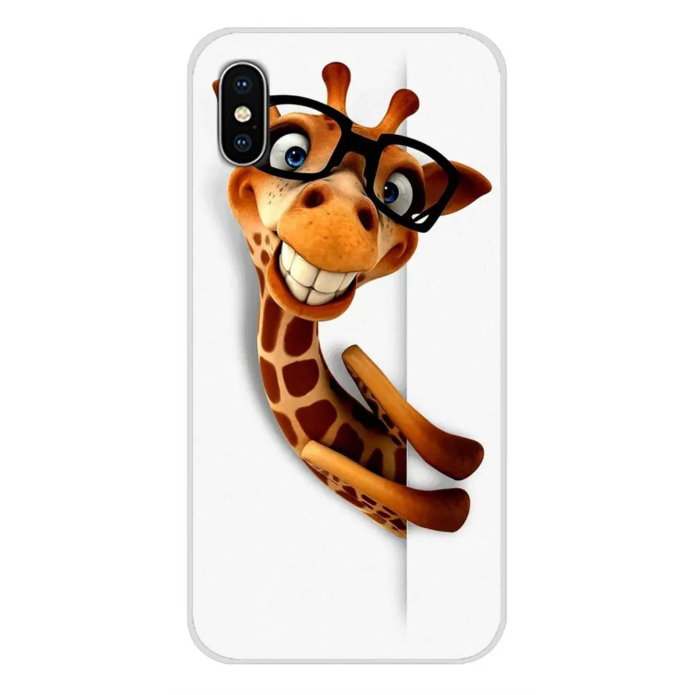 images 9 Носите очки украшение "Жирафы" телефонные чехлы для samsung A10 A30 A40 A50 A60 A70 Galaxy S2 Note 2 3 большое ядро Prime - Цвет: images 9