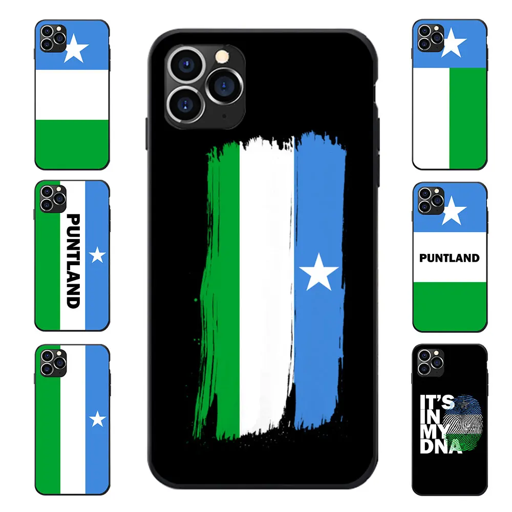Мягкие ТПУ чехлы для телефонов Puntland с государственным флагом сомалийского флага